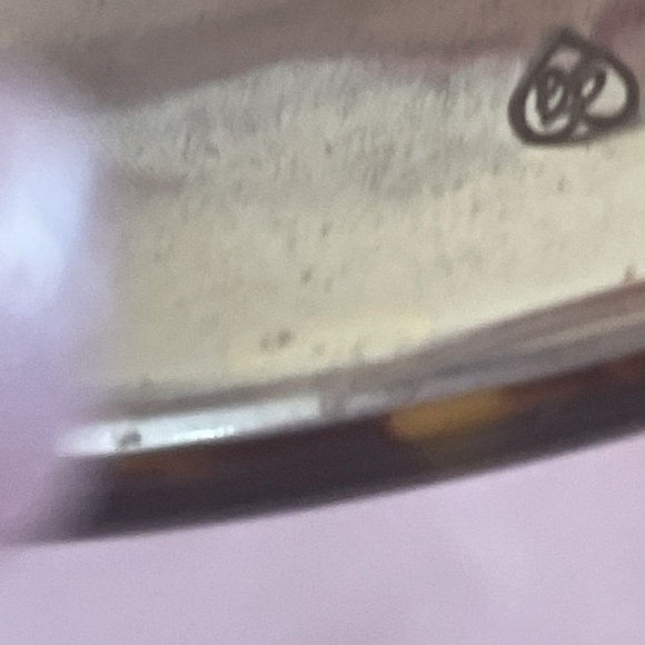 Brighton Silver & TortoiseShell Bangle Bracelet - Picture 10 of 11